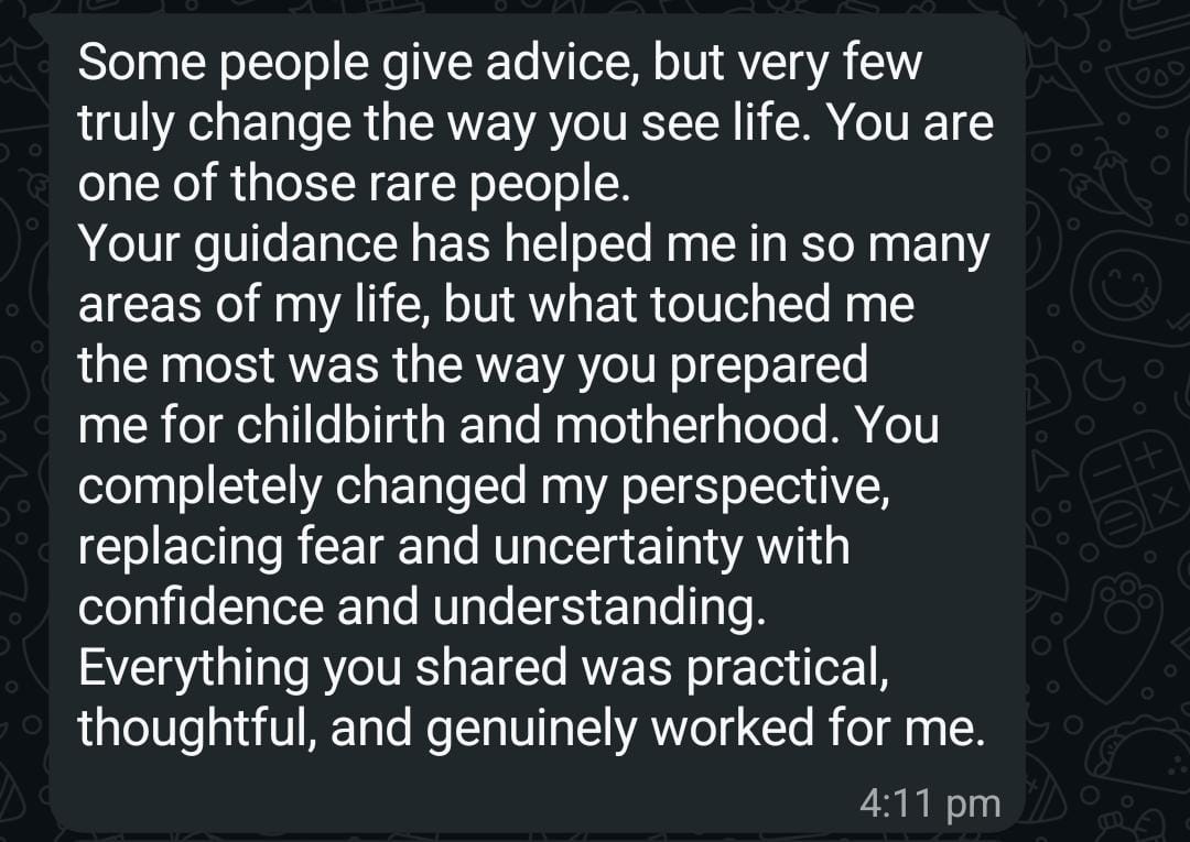Parent review: your guidance replaced fear with confidence and understanding