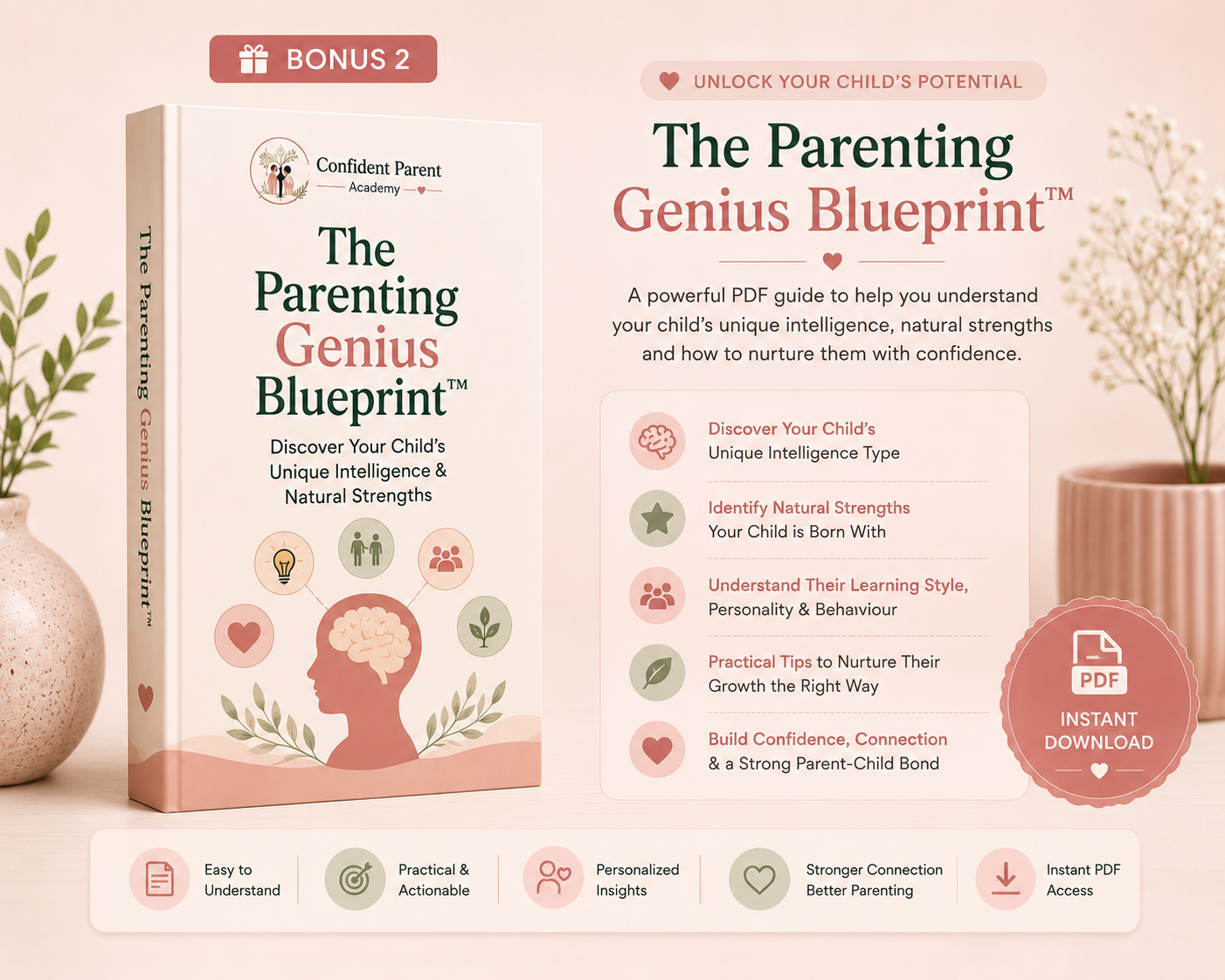 The Parenting Genius Blueprint — a PDF guide to your child's unique intelligence and natural strengths